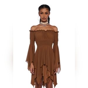 Current Mood Musical Odyssey Mini Dress Size M Fairycore Whimsical